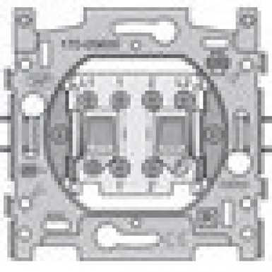 Socle interrupteur dble va-et-vient + pous. disponible abidjan cote d'ivoire.