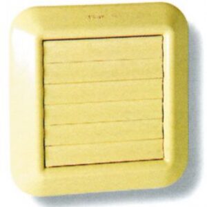 Sortie d'air carré à volets mobiles pour gaines ø 100/110/125 mm sable. disponible abidjan cote d'ivoire.