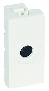 Sortie de fil ø 8 mm mosaic 1 module - blanc. disponible abidjan cote d'ivoire.