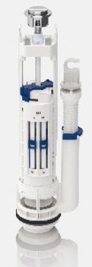 Soupape de chasse double touche type 290 - adaptation universelle. disponible abidjan cote d'ivoire.