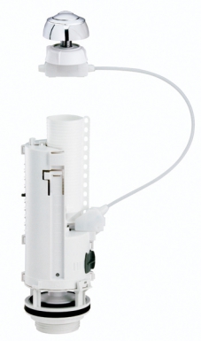 Soupape de chasse "optima 50" à commande déportée - dble volume réglable - adapt. disponible abidjan cote d'ivoire.