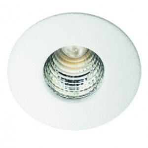 Spot fixe nano blanc mat 1w 90 lm led 3000°k 36° ra>90 cl. disponible abidjan cote d'ivoire.