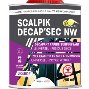 Super décapant liquide scalpik decap’sec nw - bidon de 750 ml. disponible abidjan cote d'ivoire.