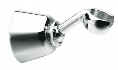 Support de douchette mural à rotule laiton chromé - saillie 100 mm. disponible abidjan cote d'ivoire.