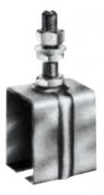 Support de rail enveloppant tige ø m14 pour rail 62x55. disponible abidjan cote d'ivoire.