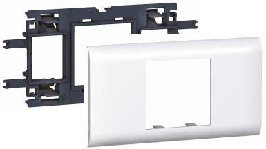 Support mosaïc 2 modules pour goulotte dlp - couv. disponible abidjan cote d'ivoire.