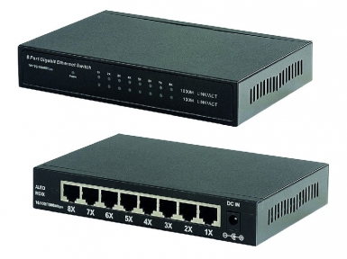 Switch réseau fast ethernet - 8 ports - 10 / 100 / 1000 mbps. disponible abidjan cote d'ivoire.