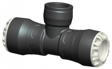 Té 90° à dérivation - filetage 26 x 34 - pour tuyau ø 32. disponible abidjan cote d'ivoire.