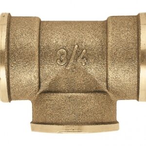 Té femelle laiton - filetage 33x42. disponible abidjan cote d'ivoire.