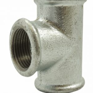 Té égal n°130 - 90° femelle, galva, filetage 50x60. disponible abidjan cote d'ivoire.