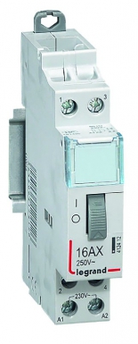 Télérupteur cx³ standard avec bornes à vis 2p 16a 250v~ contact 2f - tension commande 230v~ - 1 module. disponible abidjan cote d'ivoire.