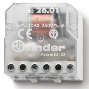 Télérupteur électromécanique " série 26 " 1 contact no 10a 2500va - ac1. disponible abidjan cote d'ivoire.