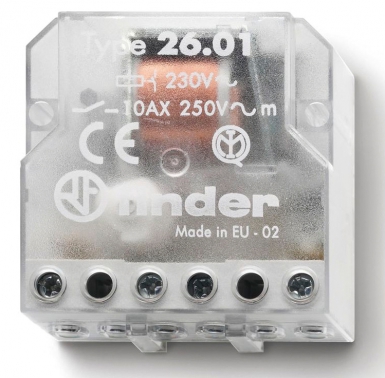 Télérupteur électromécanique " série 26 " 1 contact no 10a 2500va - ac1. disponible abidjan cote d'ivoire.