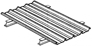 Tôle cobacier 1004 laquée 1 face vert tilleul ral 6021 3000x1000x0,63 mm. disponible abidjan cote d'ivoire.