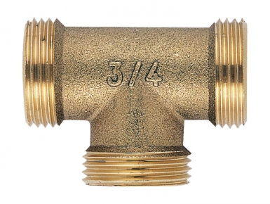 Té mâle laiton - filetage 20x27. disponible abidjan cote d'ivoire.