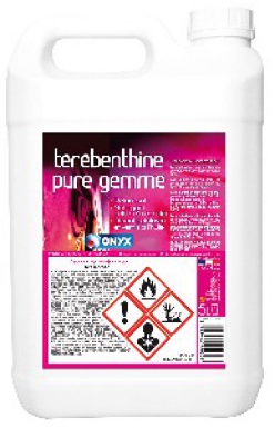 Térébenthine pure gemme nettoyant bois et cuir, diluant, détachant - bidon 5 l. disponible abidjan cote d'ivoire.