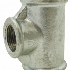 Té réduit femelle n°130r, galva, filetage 33-15-33. disponible abidjan cote d'ivoire.