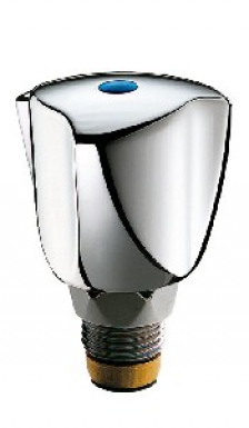 Tête universelle à clapet "minute" - chromé - filetage 20x150 - blister 1p. disponible abidjan cote d'ivoire.