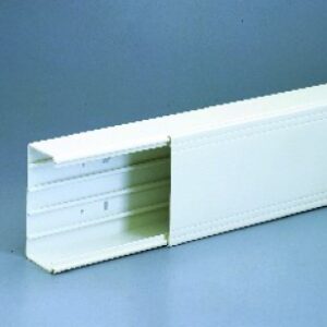 Ta-g 100x60 w0 goulotte mono-couvercle cloisonnable blanc - longueur de 2m (socle + couvercle) - le m/l. disponible abidjan cote d'ivoire.