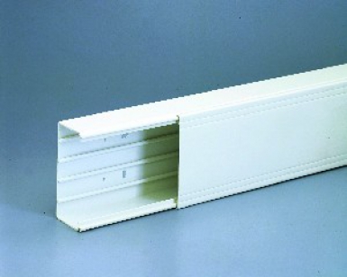 Ta-g 100x60 w0 goulotte mono-couvercle cloisonnable blanc - longueur de 2m (socle + couvercle) - le m/l. disponible abidjan cote d'ivoire.