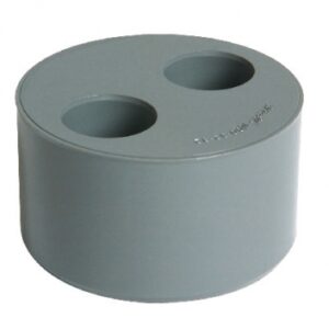 Tampon de réduction double ø d/d/d2 100/32/32 série évacuation à coller. disponible abidjan cote d'ivoire.