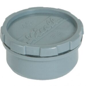 Tampon de visite ø 75 série évacuation à coller. disponible abidjan cote d'ivoire.