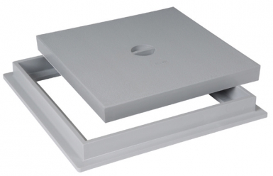 Tampon plein renforcé 200 x 200 mm - coloris gris clair. disponible abidjan cote d'ivoire.