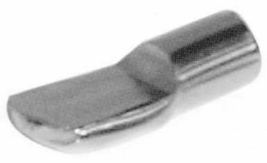 Taquets d'étagère à douille lisse tige ø 6 mm acier nickelé ( les 100 pièces )​ ​. disponible abidjan cote d'ivoire.