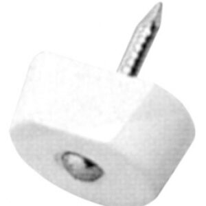 Taquets d'étagère à pointe nylon blanc sachet 100 p​. disponible abidjan cote d'ivoire.