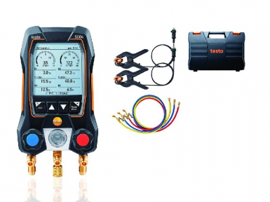 Testo 550s - manomètre froid 2 voies connecté avec application bluetooth® gratuite. disponible abidjan cote d'ivoire.