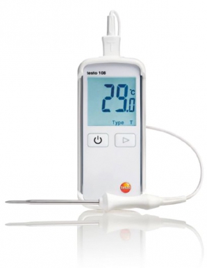 Thermomètre étanche 108 - ip67 - thermocouple de type t, softcase, protocole d'étalonnage. disponible abidjan cote d'ivoire.