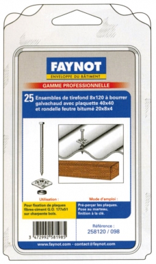 Tirefond tc galva. disponible abidjan cote d'ivoire.