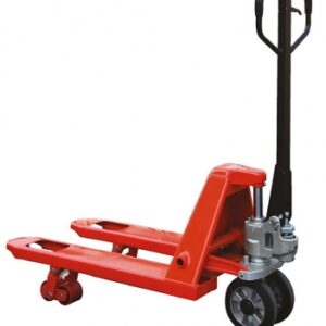 Transpalette manuel premium "ac25cbv" 2,5t roues directrices caoutchouc boggies polyuréthane (standard) - poids : 74 kg. disponible abidjan cote d'ivoire.