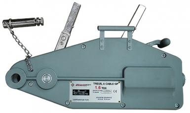 Treuil manuel à câble sans fin gp16 - câble ø 11 mm - levage 1600 kg. disponible abidjan cote d'ivoire.
