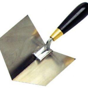 Truelle d"angle intérieur - lame inox 12x9,7 cm. disponible abidjan cote d'ivoire.