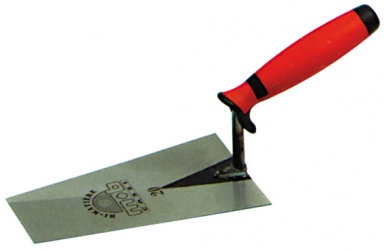 Truelle de maçon ronde, bi matière - lame 18 cm. disponible abidjan cote d'ivoire.