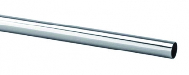 Tube penderie lxpxh: 635x25x25 mm - chrome. disponible abidjan cote d'ivoire.