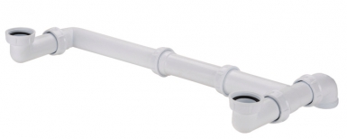 Tubulure articulée pour bac décalé - polypro. disponible abidjan cote d'ivoire.