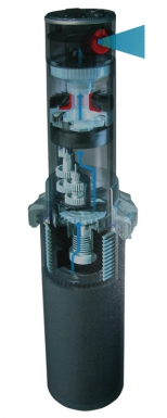 Turbine escamotable pgp/adj - raccordement 3/4" f - livrée avec 12 buses. disponible abidjan cote d'ivoire.