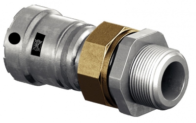 Union droit mâle acier megapress 3/4". disponible abidjan cote d'ivoire.