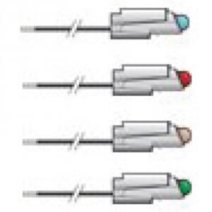 Unité d"éclairage led ambre avec fils 230v. disponible abidjan cote d'ivoire.