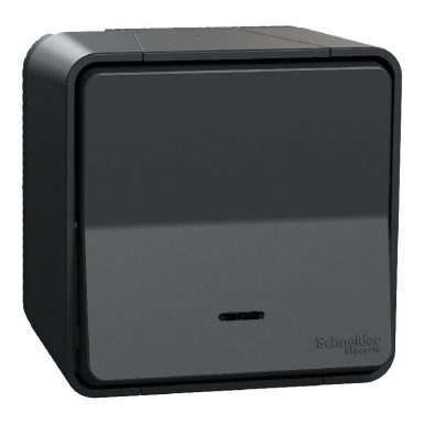 Va et vient lumineux led - mureva styl - complet saillie - ip55 - ik08 connexion auto - gris. disponible abidjan cote d'ivoire.