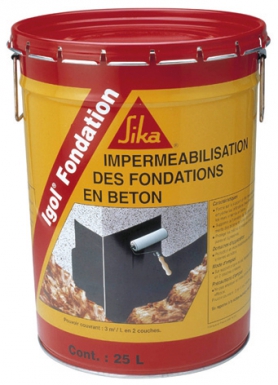 Vernis bitumineux igol fondation pour béton - bidon 10 l. disponible abidjan cote d'ivoire.