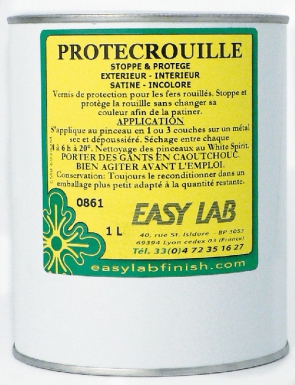 Vernis protectrouille incolore intérieur / extérieur – satiné – 1 l. disponible abidjan cote d'ivoire.