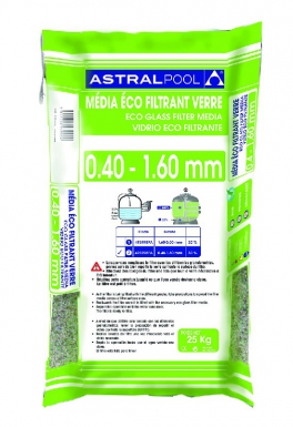 Verre éco filtrant / 0,4 - 1,6 mm. disponible abidjan cote d'ivoire.