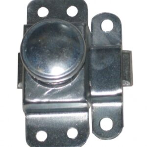 Verrou automatique à bouton tournant acier zingué larg. disponible abidjan cote d'ivoire.