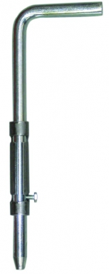 Verrou baïonnette à souder ouvert acier renforcé ø 16x300 mm. disponible abidjan cote d'ivoire.