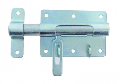 Verrou de box à bouton poire à porte cadenas ø pêne 14 mm l. disponible abidjan cote d'ivoire.