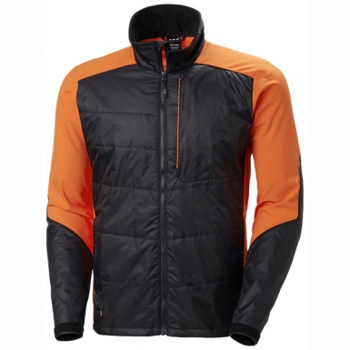 Veste kensington insulated jacket - couleur noir/orange - taille xxl. disponible abidjan cote d'ivoire.