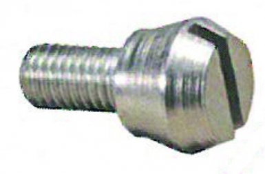 Vis de parclose biconique acier fendue - zingué blanc modèle simple ø 12 filet. disponible abidjan cote d'ivoire.